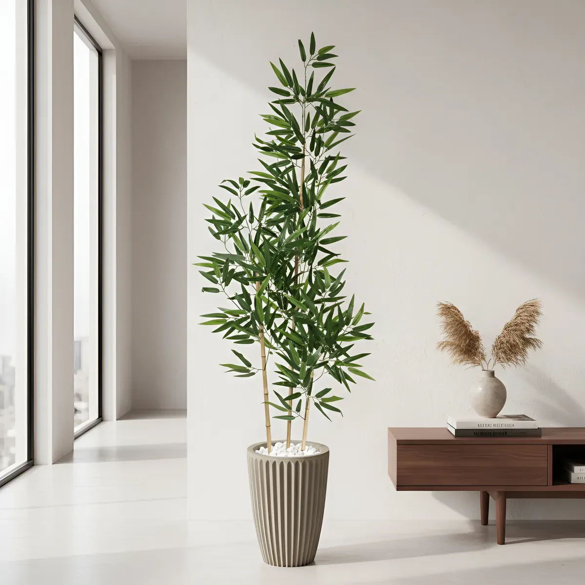 Bambu Mossô Planta Artificial