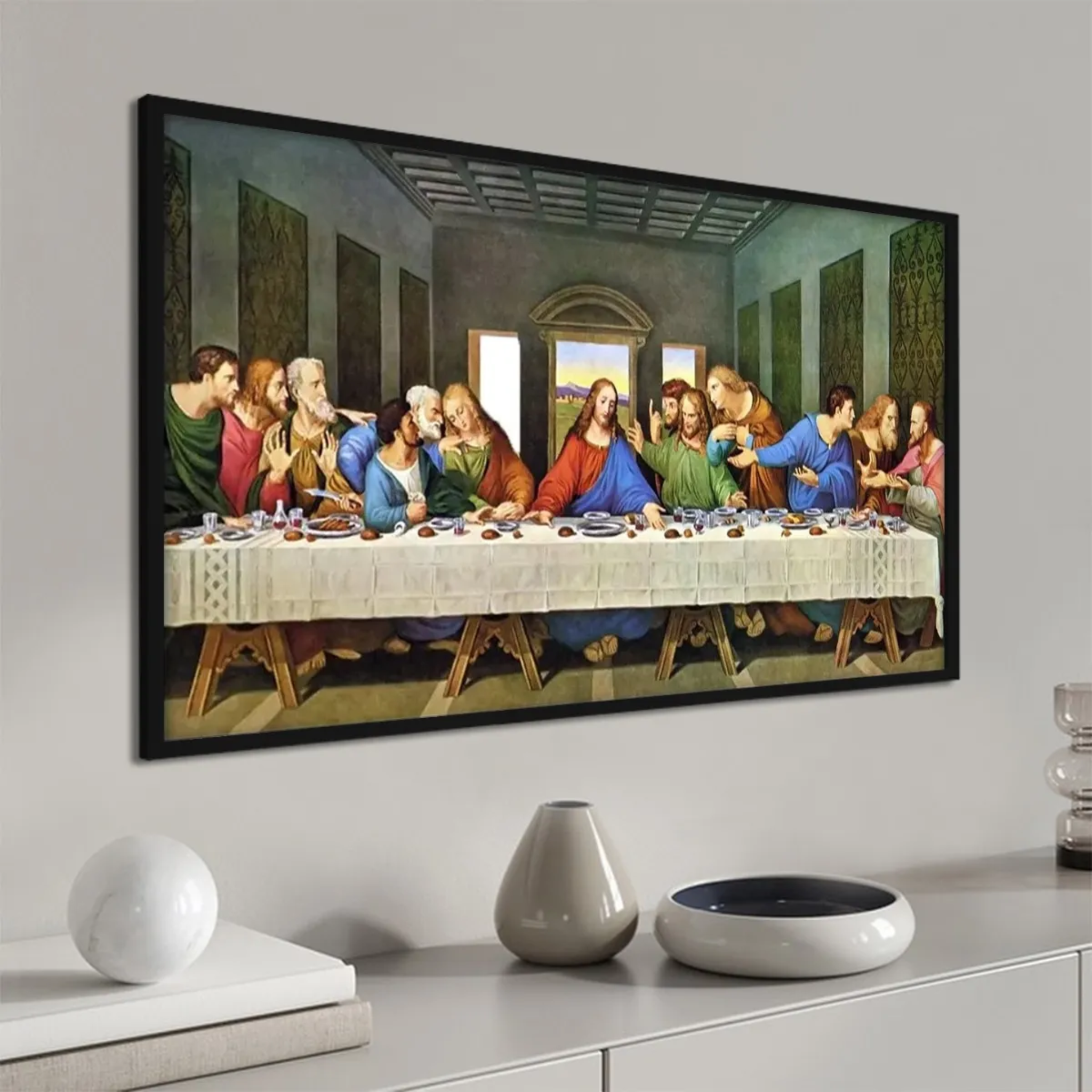 Quadro Decorativo Santa Ceia