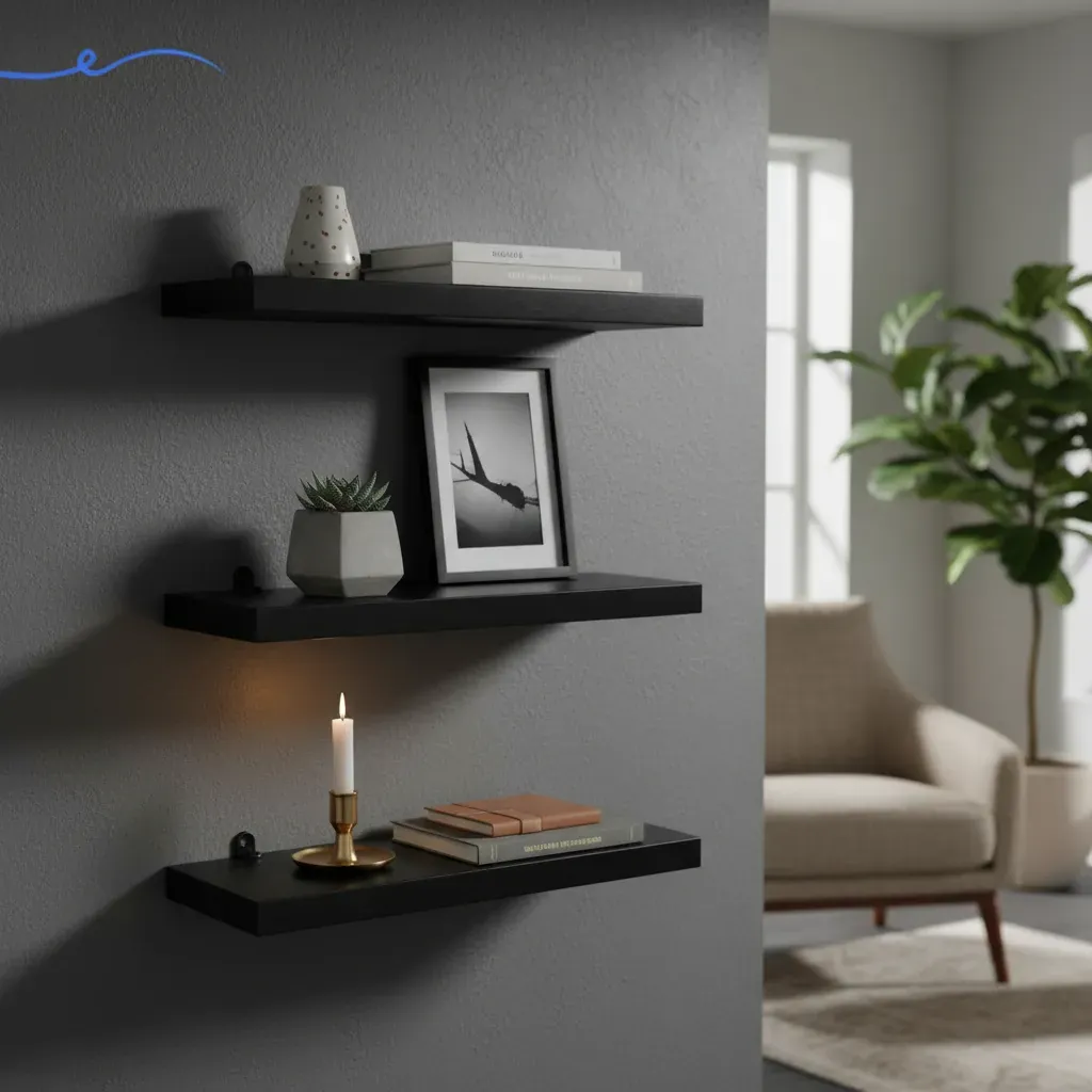 Kit 3 Prateleiras Flutuantes