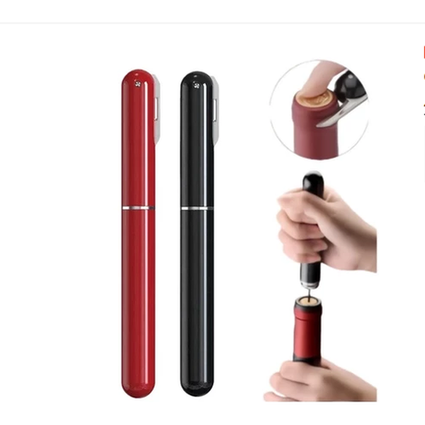 Abridor de Vinho Pneumático Inox