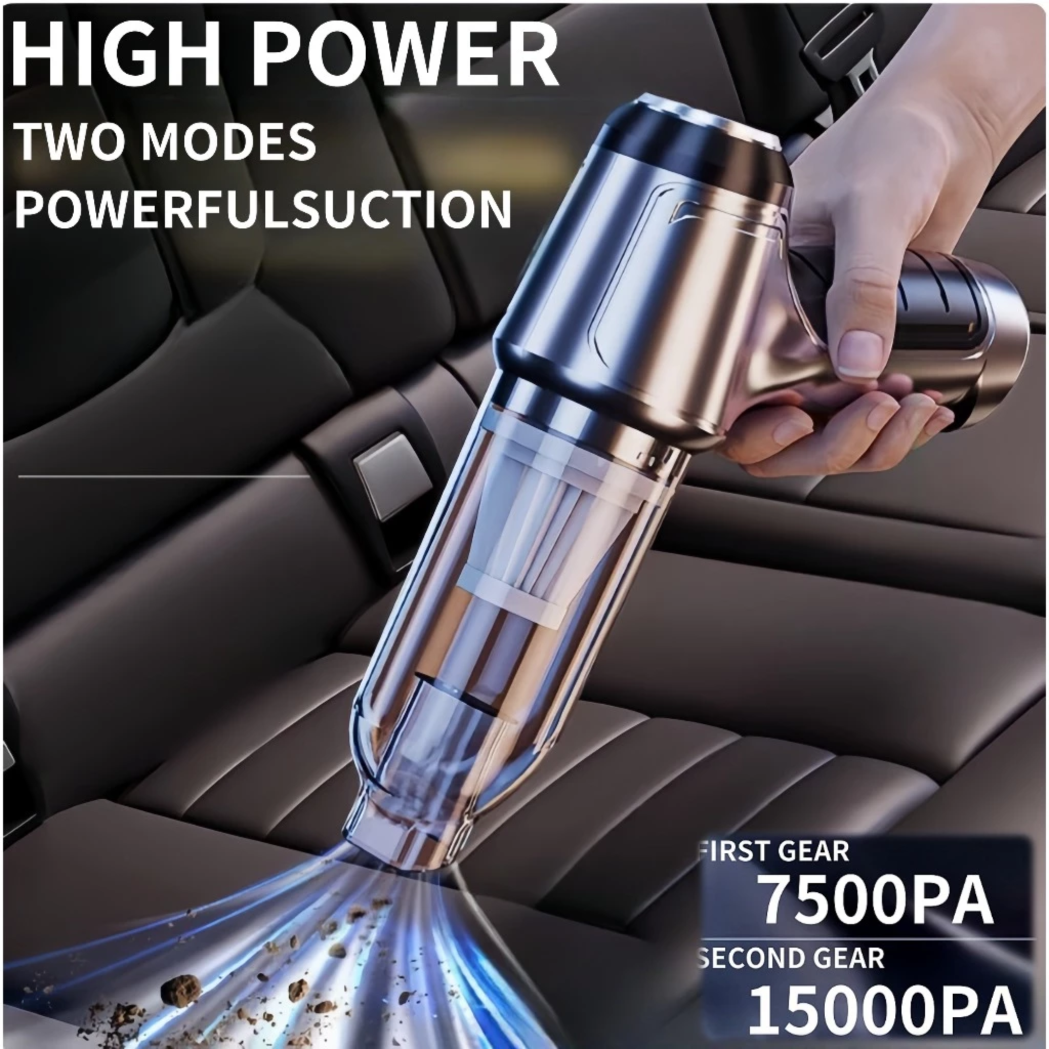 Aspirador e Soprador Portátil 5 em 1