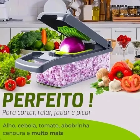 Cortador Fatiador Multifunction de Legumes