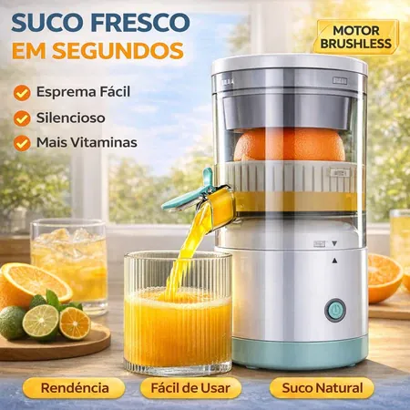 Espremedor Elétrico de Frutas Automático