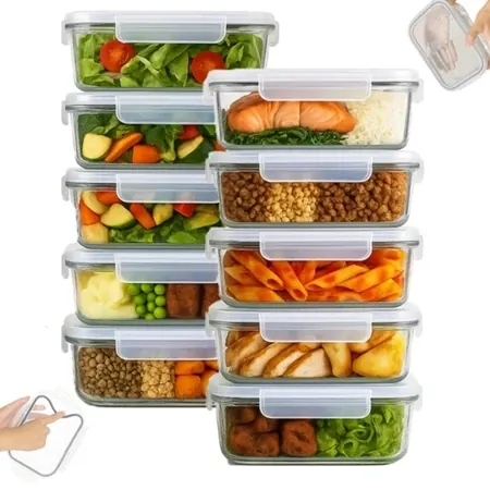 Kit Pote Marmita Vidro 640ml