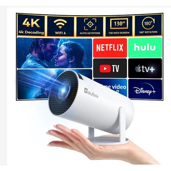 Projetor HY300 Portátil Smart Android 11