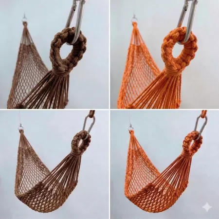 Rede de Dormir Casal Trançada