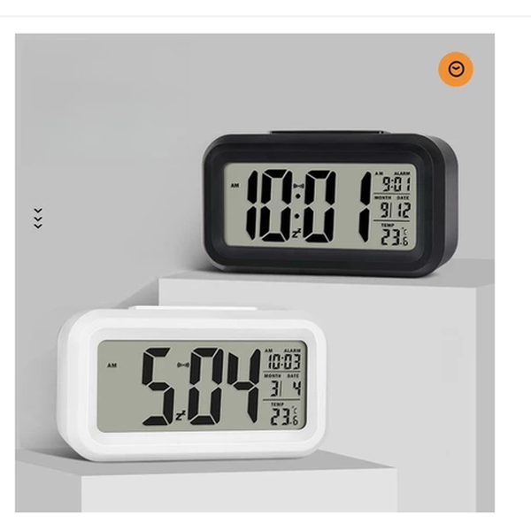 Relógio Digital de Mesa LCD